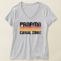 Panama Canal Zone with Colour Bars