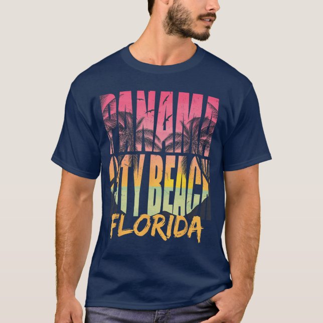 Panama City 2025 Beach Vacation Trip Matching Summ T-Shirt (Front)