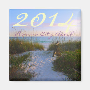 PANAMA CITY BEACH - Florida - CUSTOMIZE YEAR Magnet