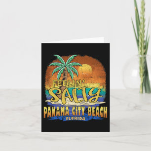Panama City Beach Florida Feelin' Salty Card