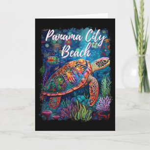 Panama City Beach Florida Fl Diving Vacation Sea T Card