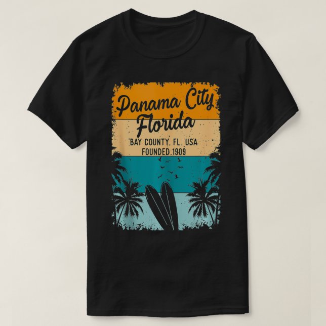 Panama City Beach Florida FL Souvenirs Gifts Men W T-Shirt (Design Front)