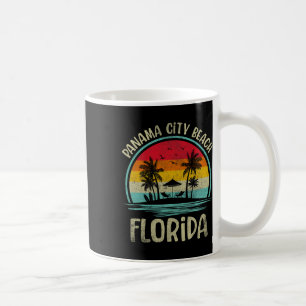 Panama City Beach Florida Palm Tree Family Summer Coffee Mug