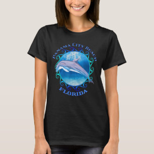 Panama City Beach Florida Vacation Souvenir Dolphi T-Shirt