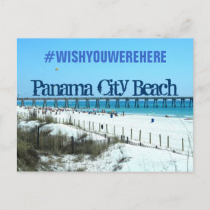 Panama City Beach, Florida #WISHYOUWEREHERE Postcard