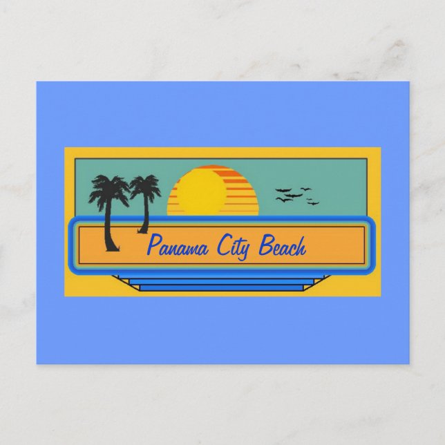 Panama City Beach Postcard (Front)