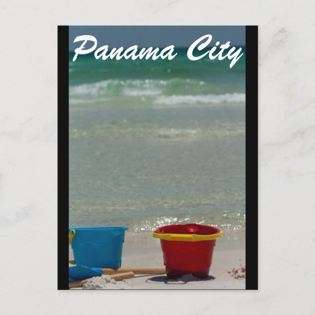 Panama City beach Postcard (Front)