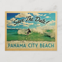Panama City Beach Save The Date Florida Surfing