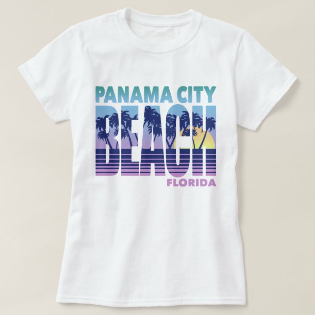 Panama City Beach T-Shirt (Design Front)