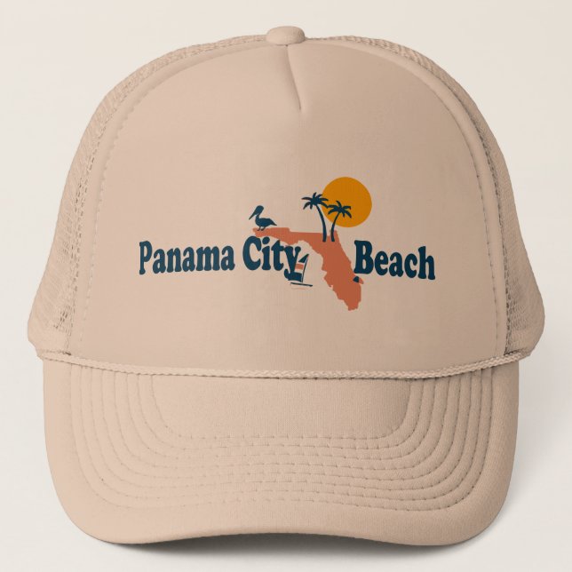 Panama City Beach. Trucker Hat (Front)