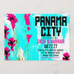 PANAMA CITY DESTINATION INVITATION