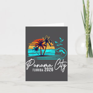 Panama City Florida 2026 Vacation Matching Family Card