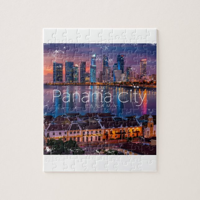 Panama City Jigsaw Puzzle (Vertical)