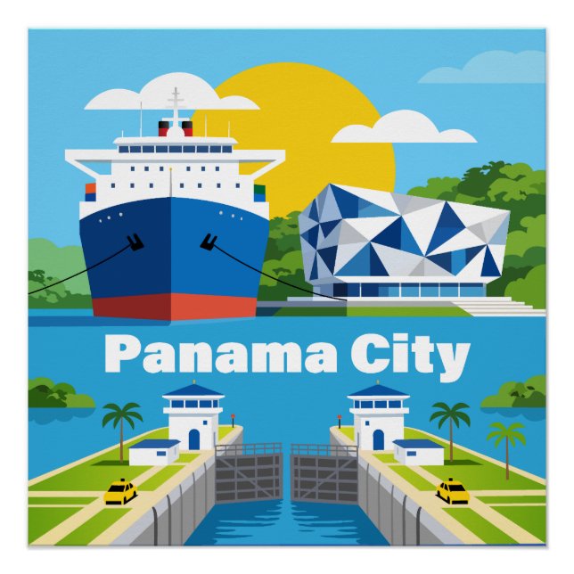 Panama City Panama Poster (Front)