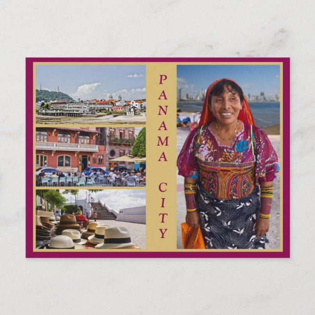 Panama City Postcard (Front)