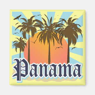 Panama City Souvenir Magnet