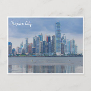 panama city view postcard