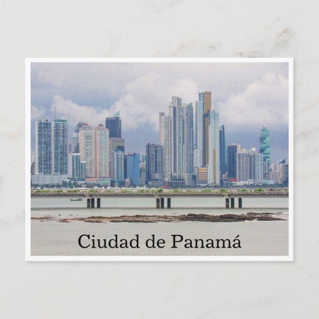 panama ciudad postcard (Front)