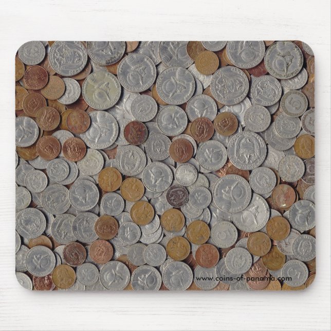 Panama Coins Mousepad (Front)
