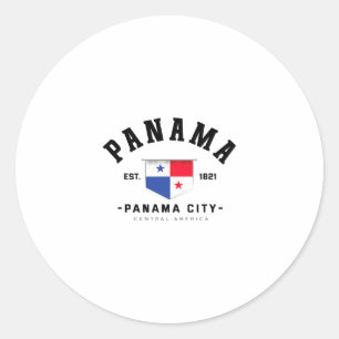 Panama Family Trip To Panama Gift Panama Vacation Classic Round Sticker