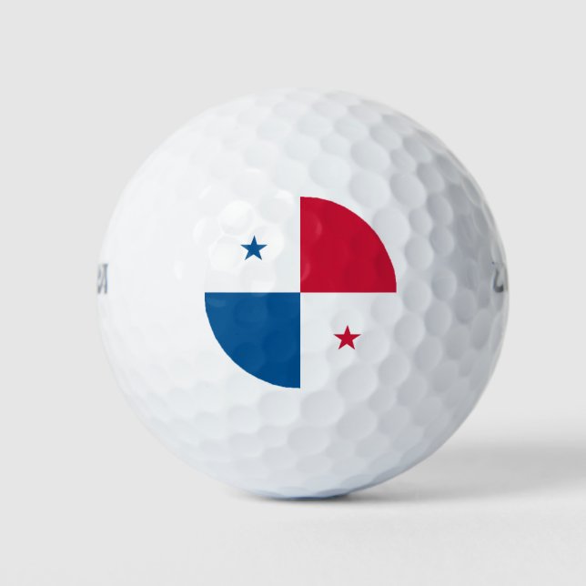 Panama flag golf balls (Front)