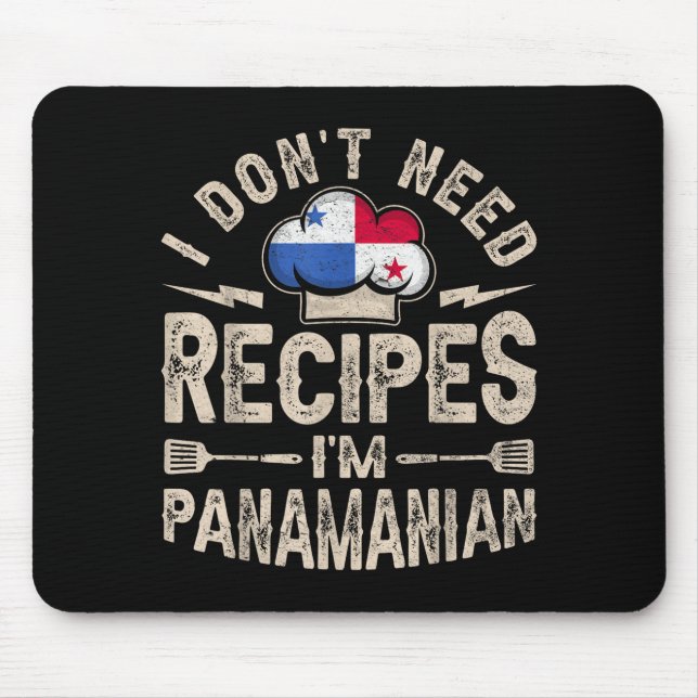 Panama Flag Proud Panamanians Men &amp; Women  Mouse Mat (Front)