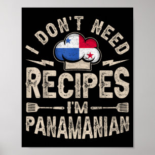 Panama Flag Proud Panamanians Men &amp; Women  Poster