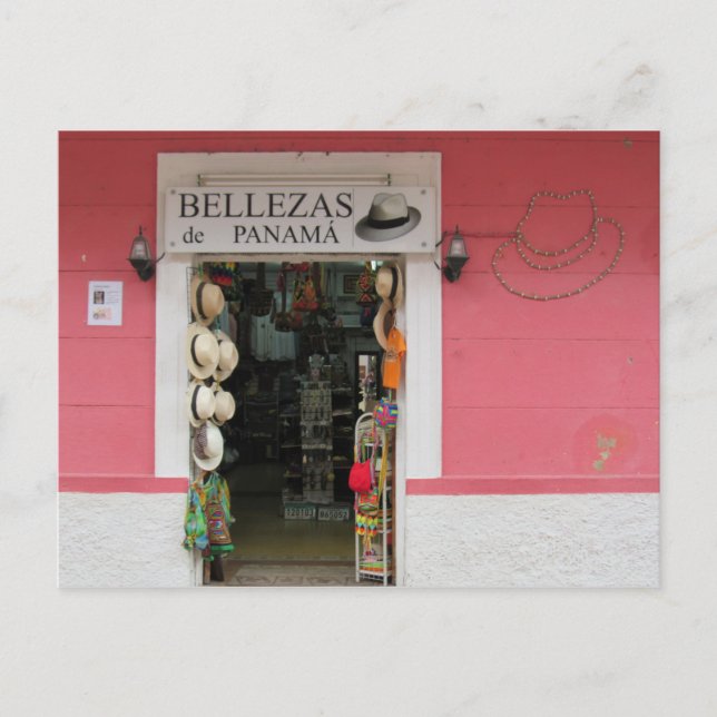 panama hats postcard (Front)