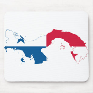 PANAMA - MAP/LOGO/FLAG/COLORS/CREST MOUSE MAT