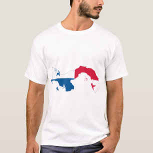 PANAMA - MAP/LOGO/FLAG/COLORS/CREST T-Shirt