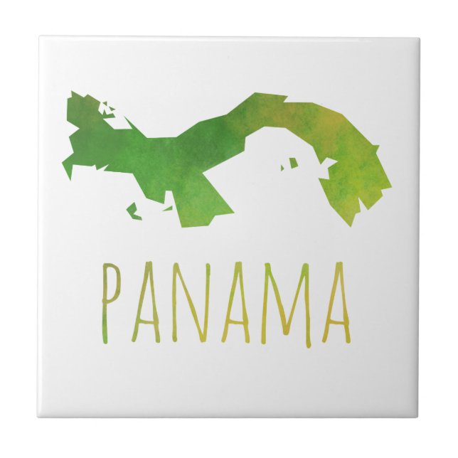 Panama Map Tile (Front)