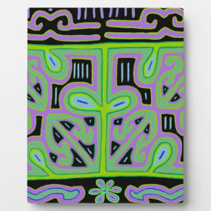 Panama Mola Music Box Plaque