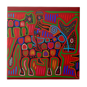 Panama Mola - Save a Horse Ride a Cowboy Tile