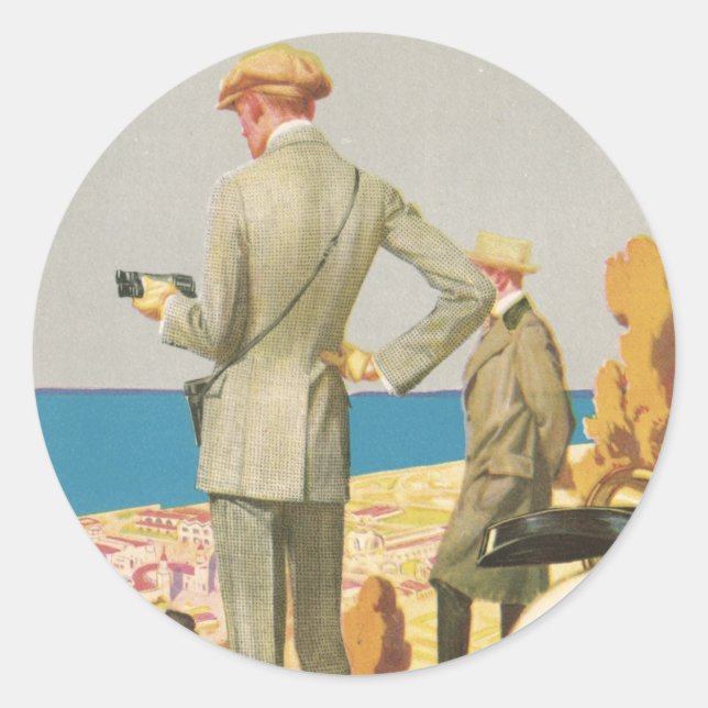 Panama Pacific Exposition Classic Round Sticker (Front)