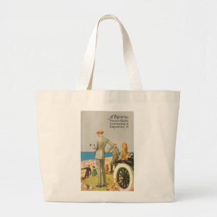 Panama Pacific Exposition Large Tote Bag