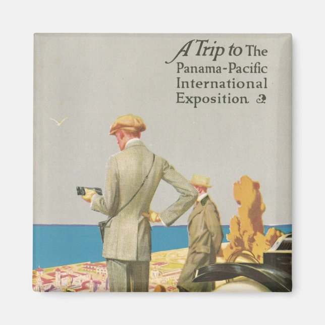 Panama Pacific Exposition Magnet (Front)