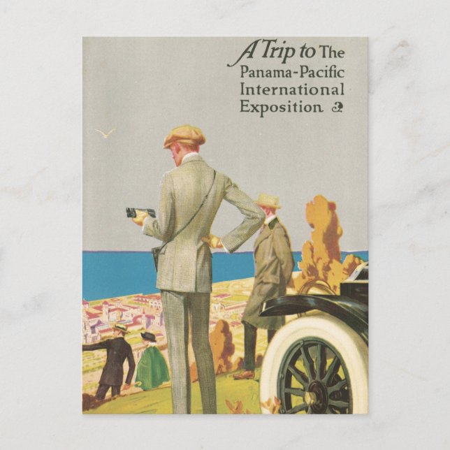 Panama Pacific Exposition Postcard (Front)