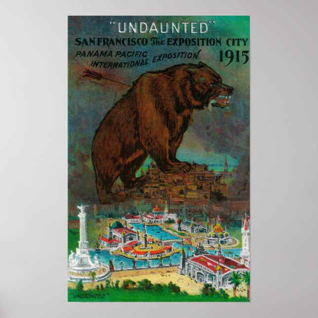 Panama Pacific International Expo Advertisement Poster (Front)