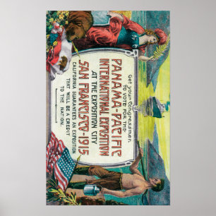 Panama Pacific International Expo Poster