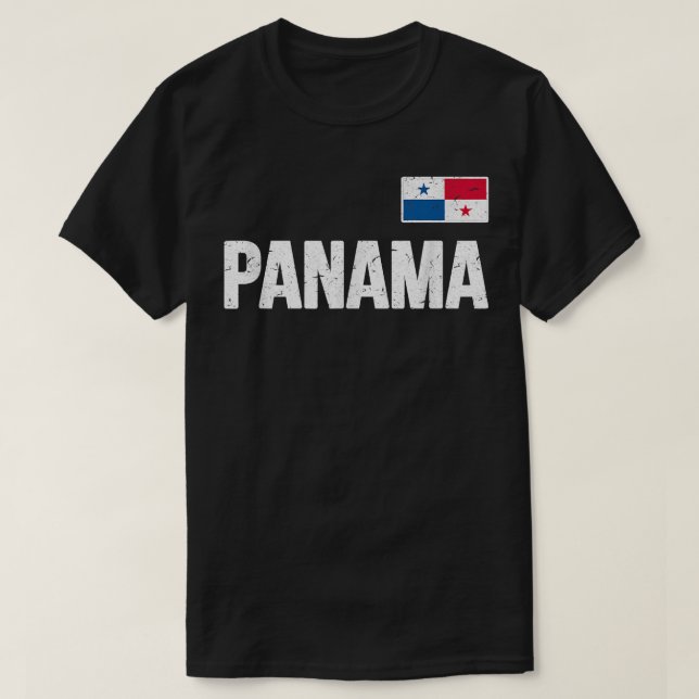 Panama  Panamanian Flag Souvenir Love Gift  T-Shirt (Design Front)