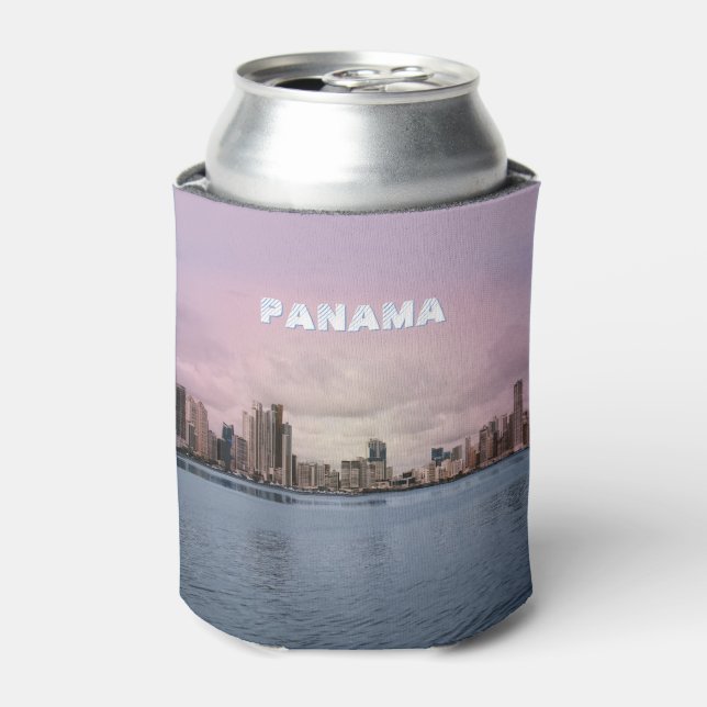 Panama Skyline Can Cooler (Can Front)