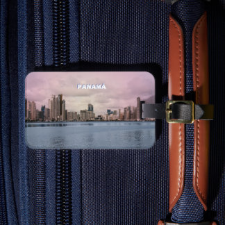 Panama Skyline Luggage Tag