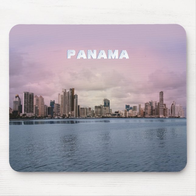 Panama Skyline Mouse Mat (Front)