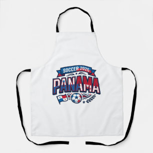 Panama Soccer 2026 Soccer Bold Country Typography Apron