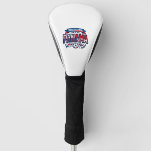 Panama Soccer 2026 Soccer Bold Country Typography  Golf Head Cover