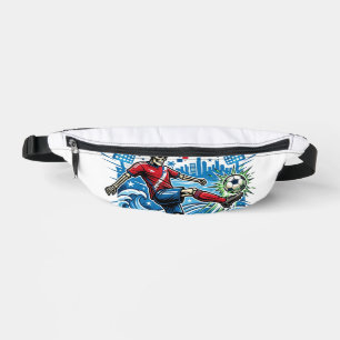 Panama Soccer Skeleton Striker Nations Poster Styl Bum Bags