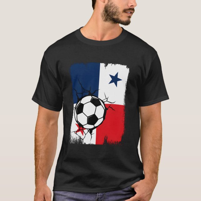 Panama Soccer T-Shirt (Front)