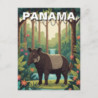 Panama Tapir in Coiba National Park Travel