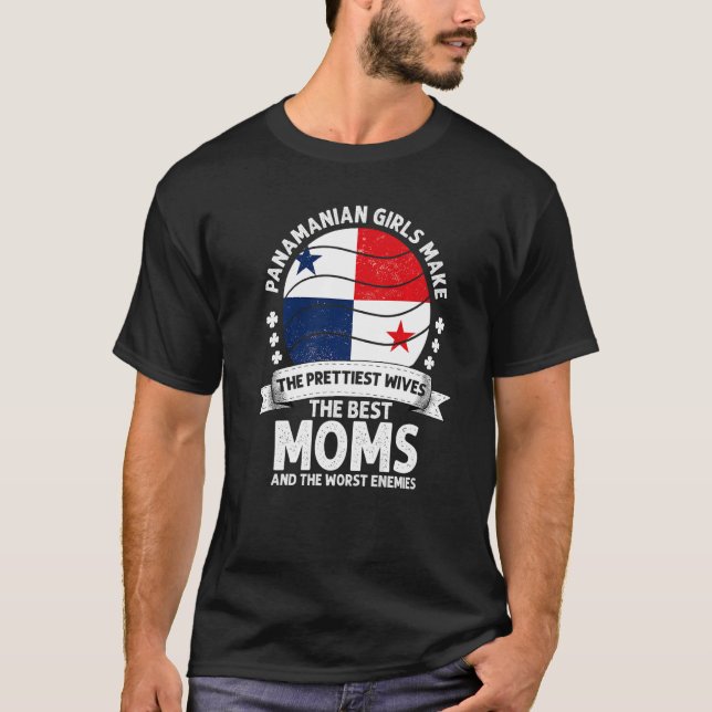 Panamanian Mum Mothers Day Mama Panamanian America T-Shirt (Front)