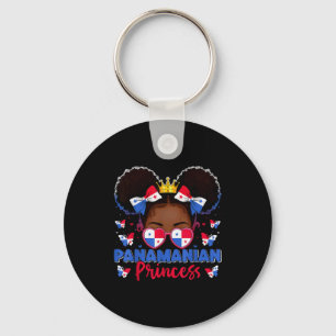 Panamanian Princess Panama Flag Proud Panameña Wom Key Ring